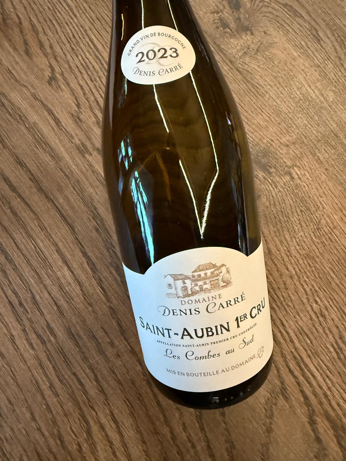 DENIS CARRE SAINT AUBIN 1ER CRU LES COMBES BLANC 2023 VOL. 13.5